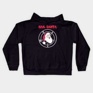 HAIL SANTA Kids Hoodie